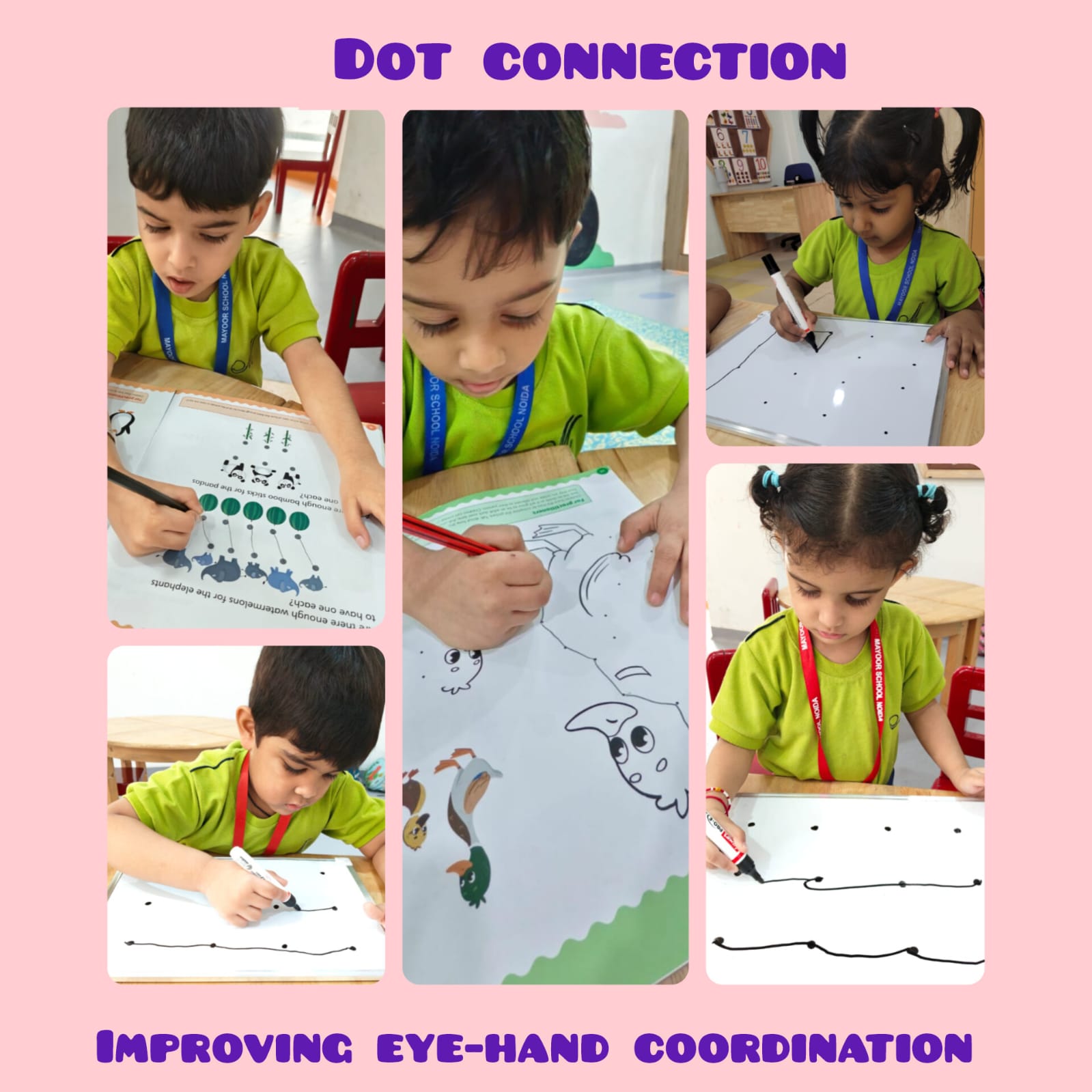 Celebrating International Dot Day at Mayoor Upvan